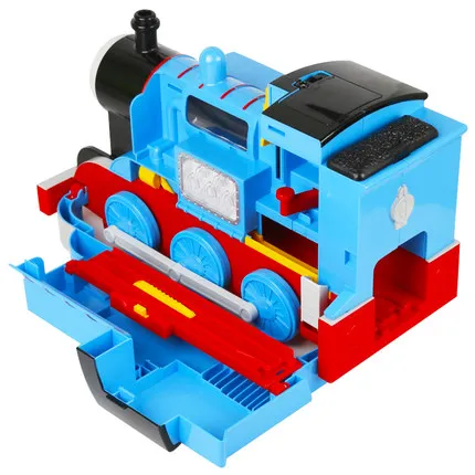 Оригинальный большой Многофункциональный костюм поезда Станция Thomas and friends литый