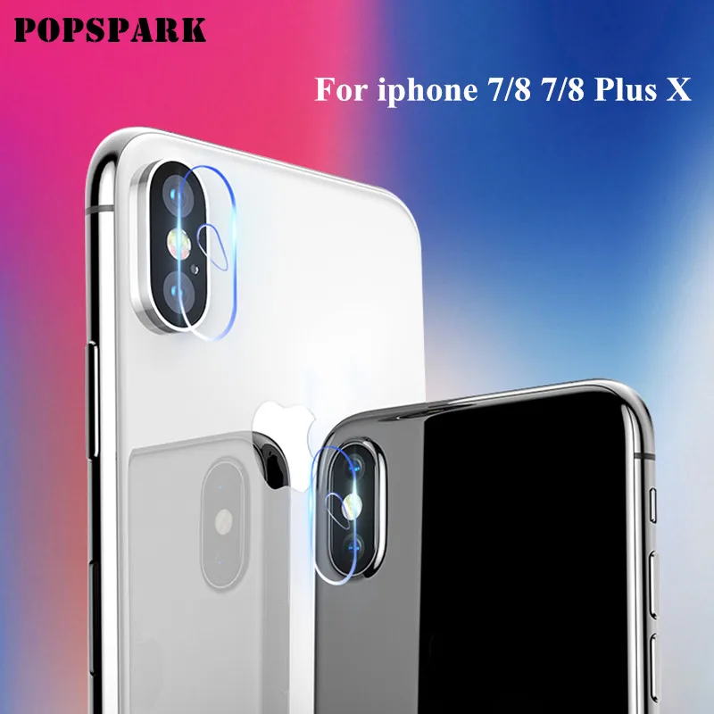 For Iphone 8 Plus Tempered Glass Camera Lens Protector For