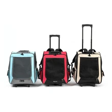 Надежный рюкзак для путешествий на открытом воздухе с маленькой собакой удобный продукт для собак, щенков, кошек, багаж на колесиках, Туристическая Сумка для собак