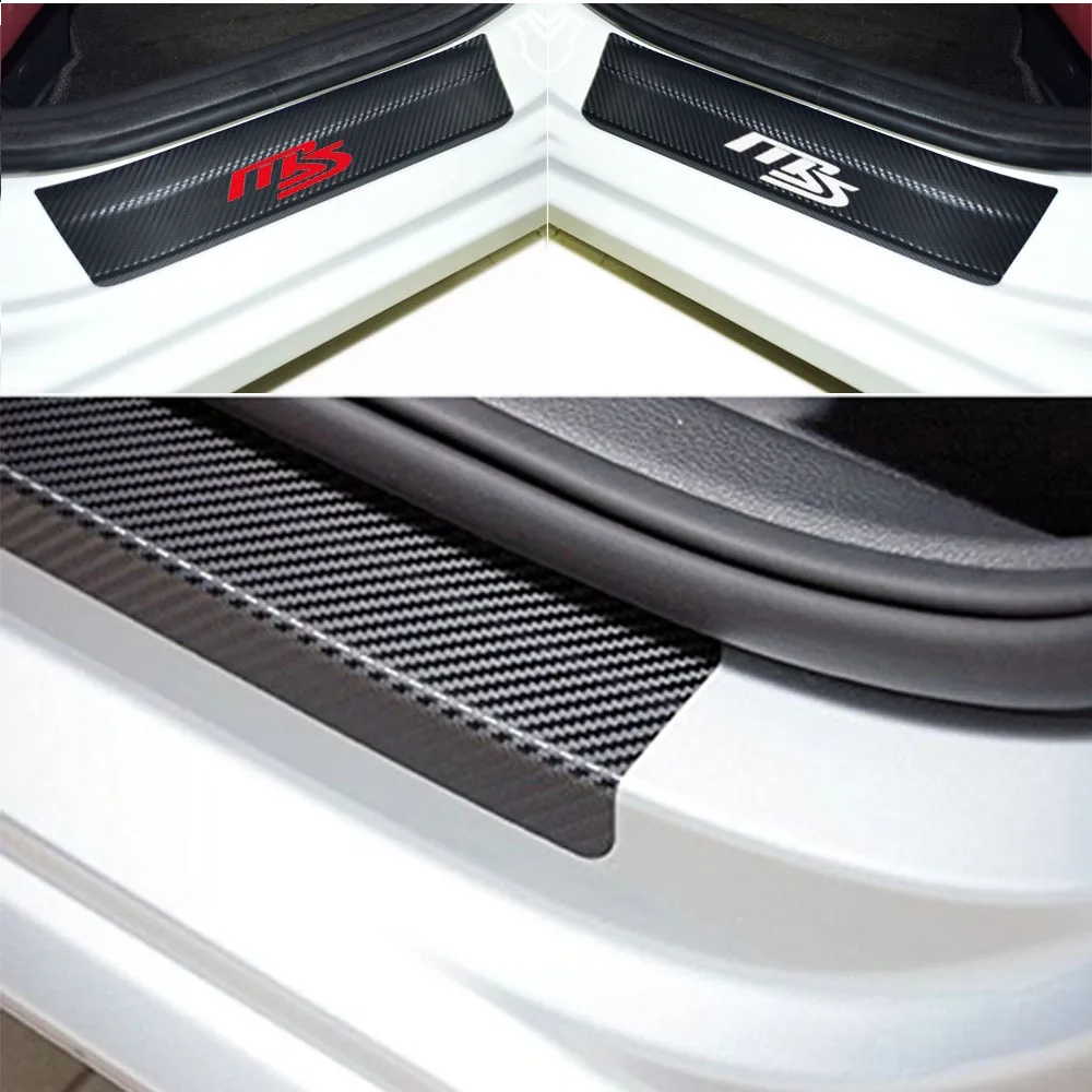 For Mazda Cx 5 Cx 8 Cx 9 Mx 5 Car Door Sill Carbon Fiber Vinyl