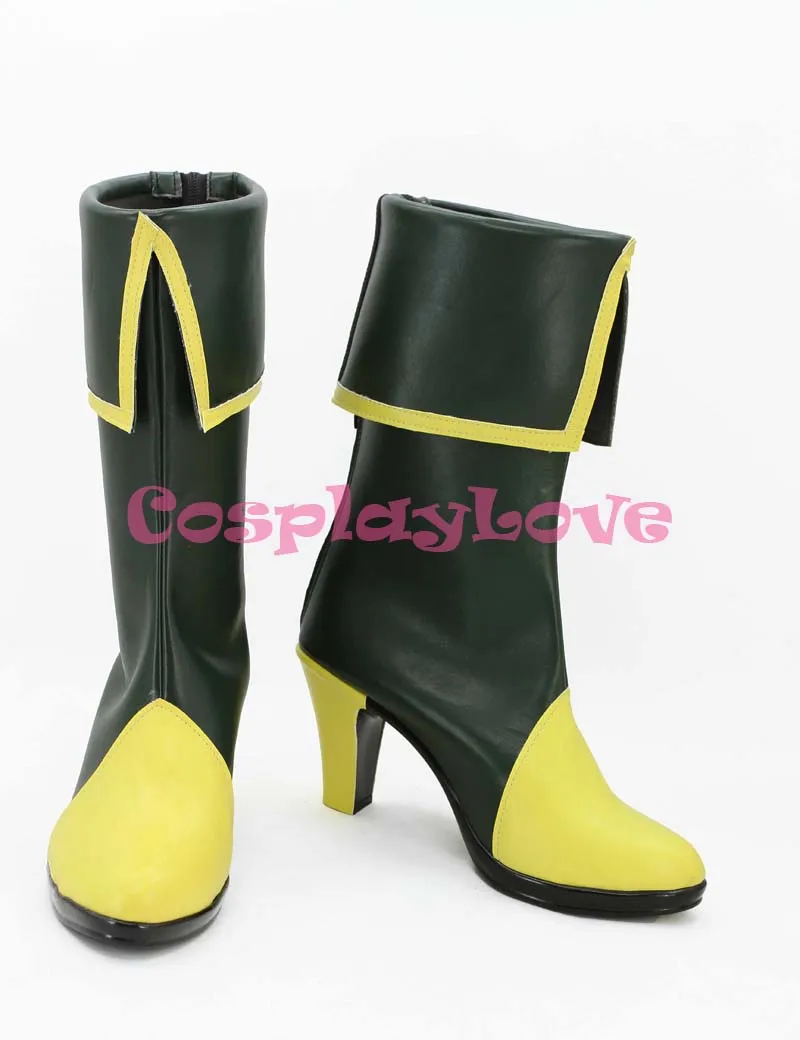 Custom Made Japanese Game Touken Ranbu Online High Heel Cosplay Boots Shoes Slipper For Halloween Christmas | Тематическая одежда