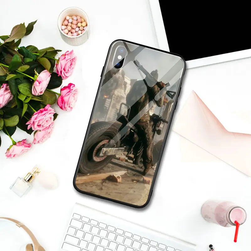 Телефонные чехлы из закаленного стекла для iPhone 5 телефон 7 6S 6 8 Plus X XR XS Max корпус