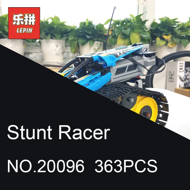 

Lepin Technic 20096 RC TRACKED RACER Car Electric Motor Power Function Technic 42095 Building Block Brick Model Kids Toys gift