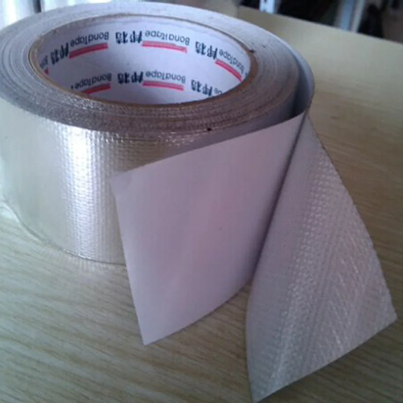 Glass fiber cloth aluminum foil tape insulation high temperature resistant 50 mmin Tape from