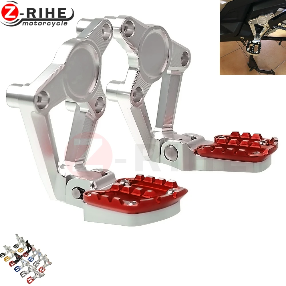 

For HONDA X ADV 2017 2018 XADV X-ADV Folding Rear Foot Pegs Footrest Passenger Rear foot Set Motorcycle accessories