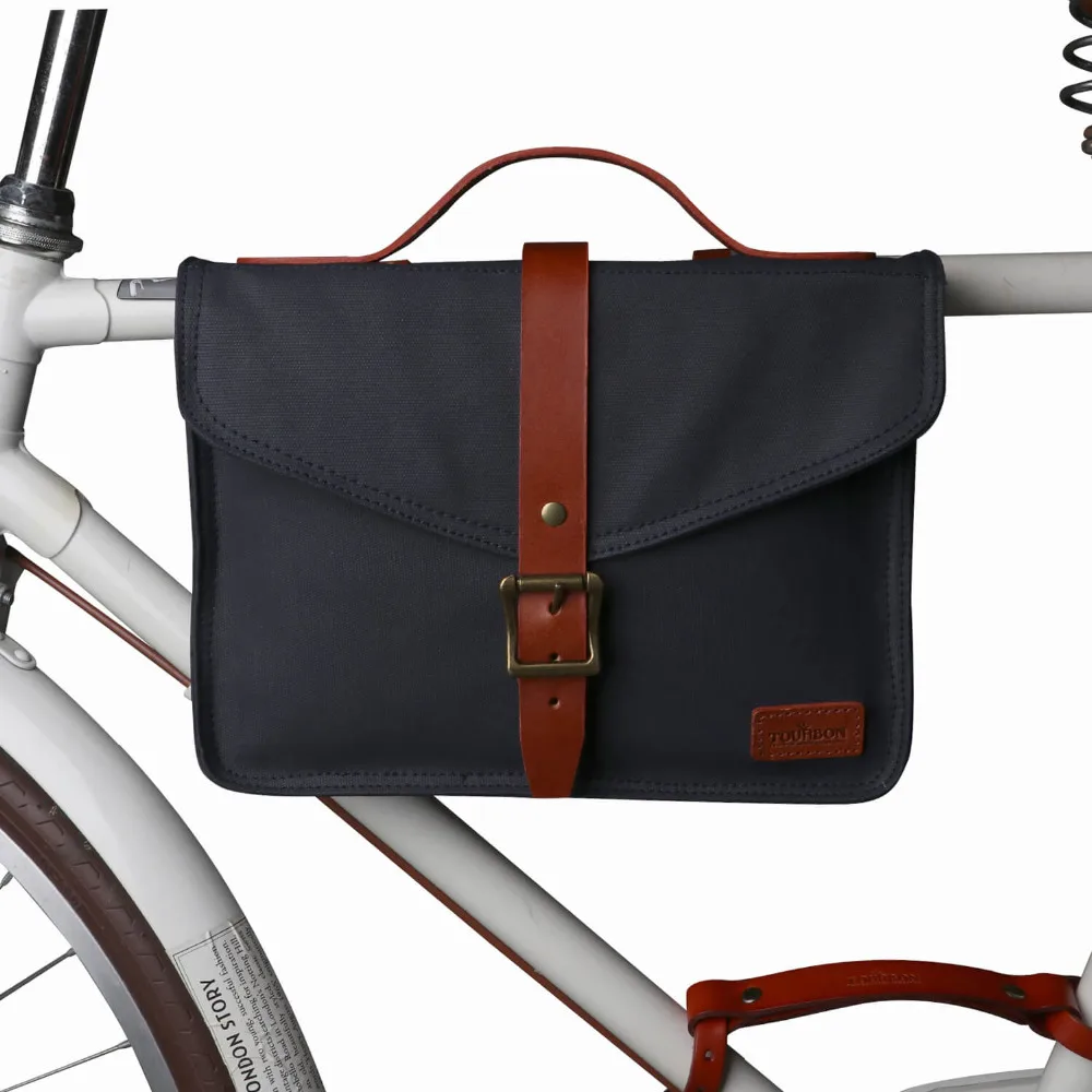 Sale Tourbon Retro Canvas Bike Rear Seat Pannier Bag Bicycle Front Tube Pouch City Tote Cycling Water Repellent Handle Briefcase 6 Sale Tourbon Retro Canvas Bike Rear Seat Pannier Bag Bicycle Front Tube Pouch City Tote Cycling Water Repellent Handle Briefcase 6