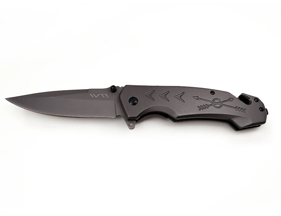 WTT FA18 Folding Hunting Knife 5cr15 Titanium Coating Pocket Camping EDC Knives Combat Tactical Survival Utility Multi Tool