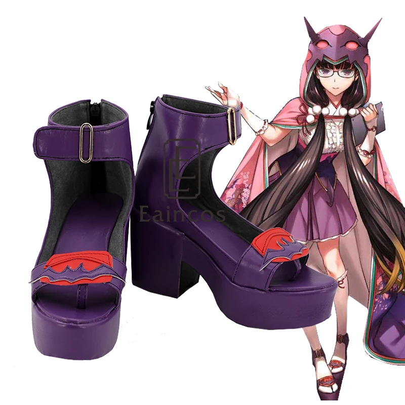 

Popular FGO Fate/Grand Order Assassin Osakabehime Cosplay Party Shoes Custom Made