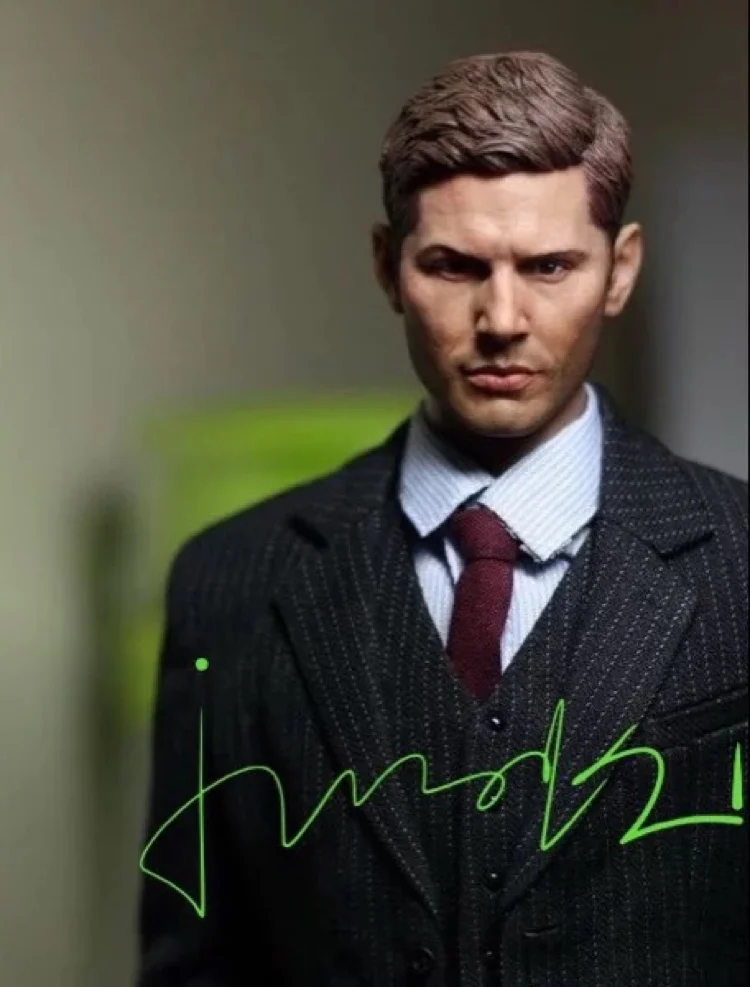 

1/6 Jensen Ackles Dean Winchester Head for Supernatural 12'' MALE PHICEN HOTTOY Tbleague Toys