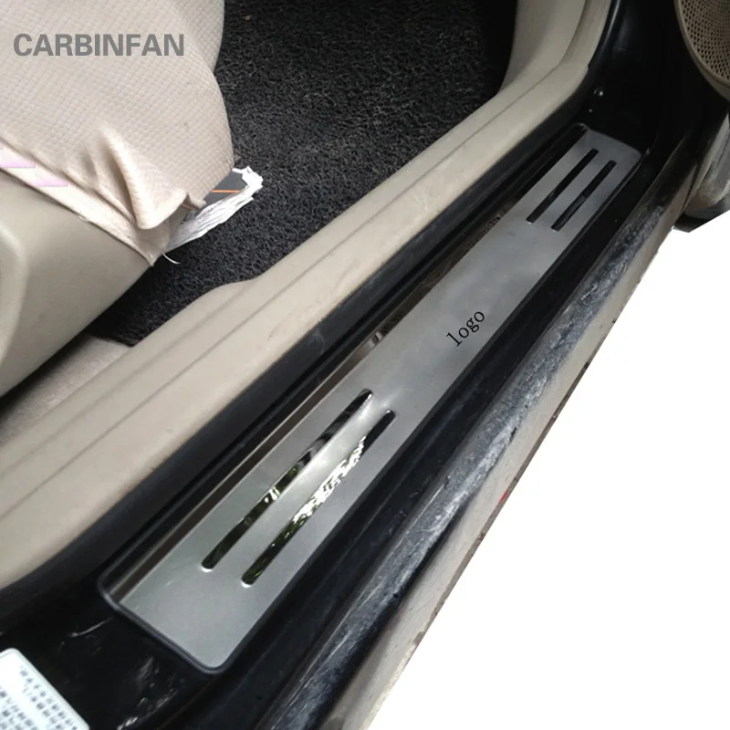 Для Honda Civic нержавеющая стальная наружная дверь протектор порога педаль Накладка планки автомобильные аксессуары C65