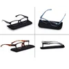 Reading Glasses Men Women Rectangle Durable Frame Readers Flexible Spring Hinge Clear View Magnification Strength +0.5 to +5.0 4