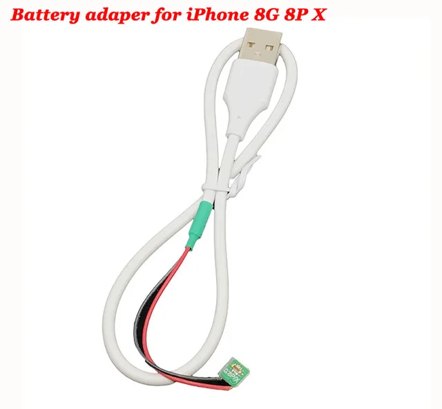 Источник питания тестовый инструмент для ремонта кабеля для iPhone x, 8g, 8 p, 7 Plus, 6, 6 S, 5, профессиональный, 11 в 1, зарядка батареи, активатор - Цвет: 8g 8p x line 1pcs