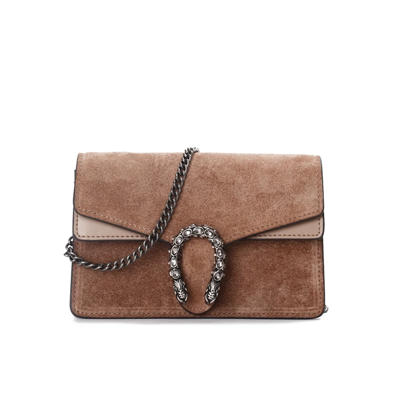 

Famous Branded Bags Luxury Designer Handbag Women Suede Leather Shoulder Bag bolsos feminina 2018