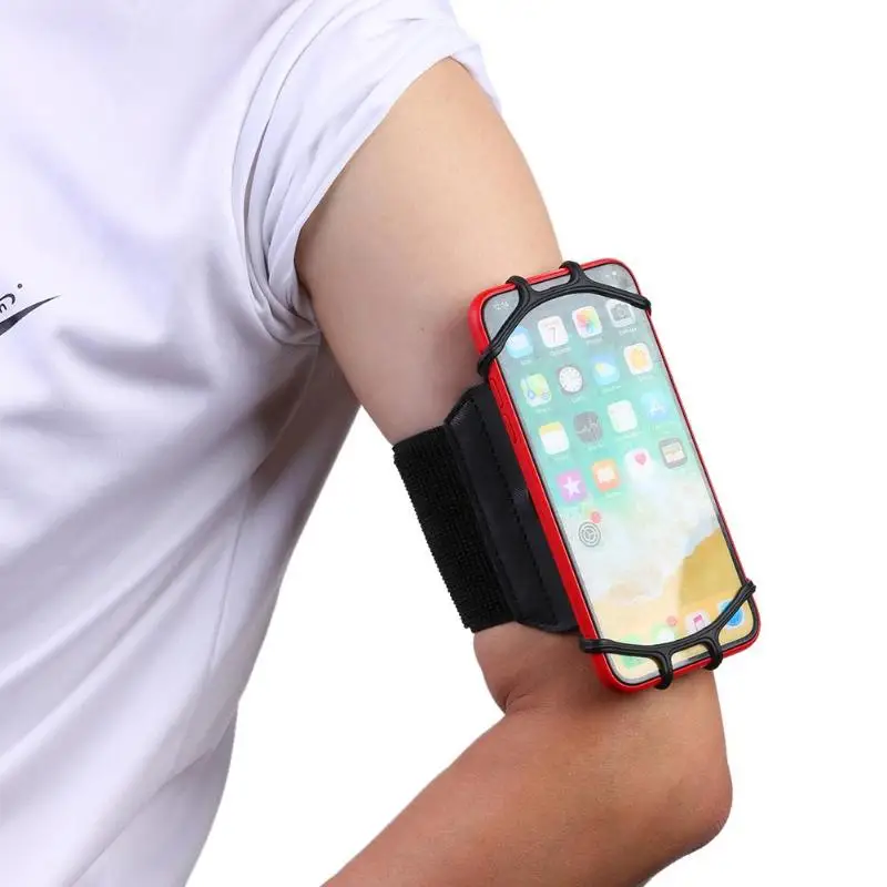 Универсальный мобильный спортивный наручный чехол для телефона размер для 4-6 дюймов телефон нарукавная Повязка-чехол для бега для смартфона держатель