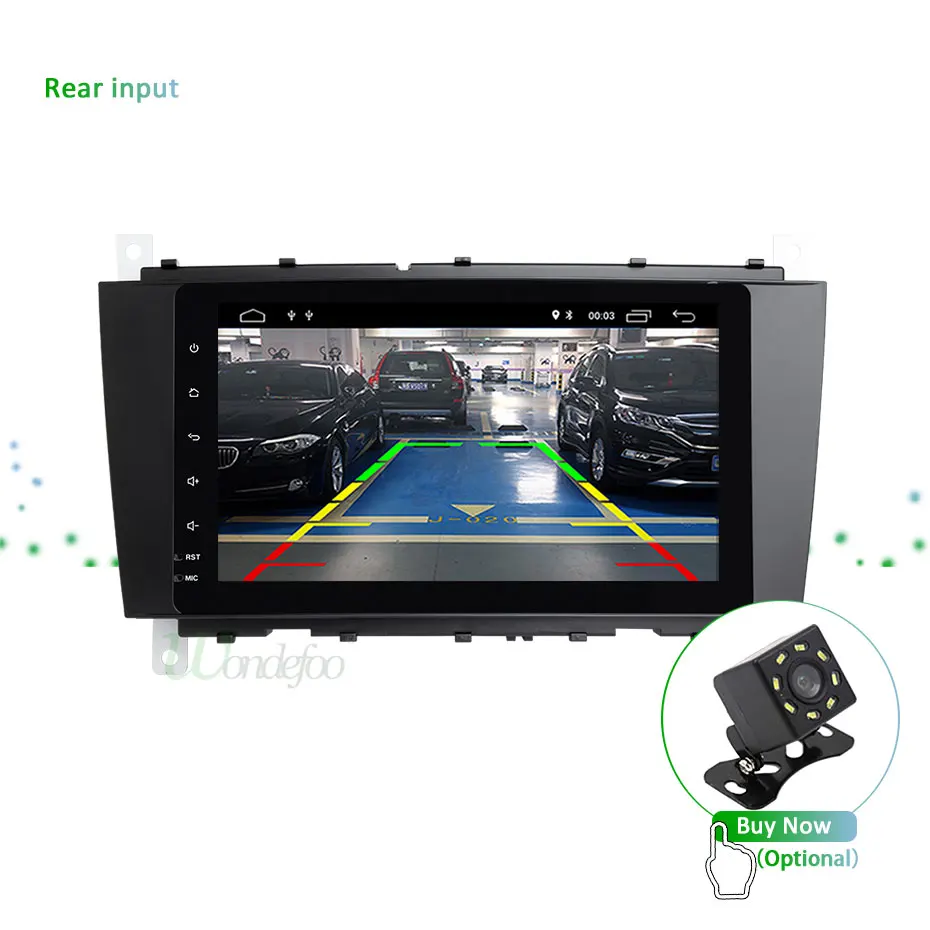 Flash Deal DSP Android 9.0 IPS 64G 2 DIN Car GPS For Mercedes Benz C Class W203 C200 C230 c320 CLK200 CLK350 CLK500 Multimedia Radio Screen 28