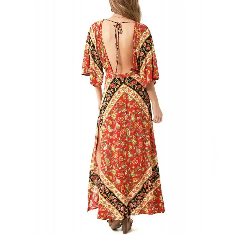 kimono sleeve summer dress