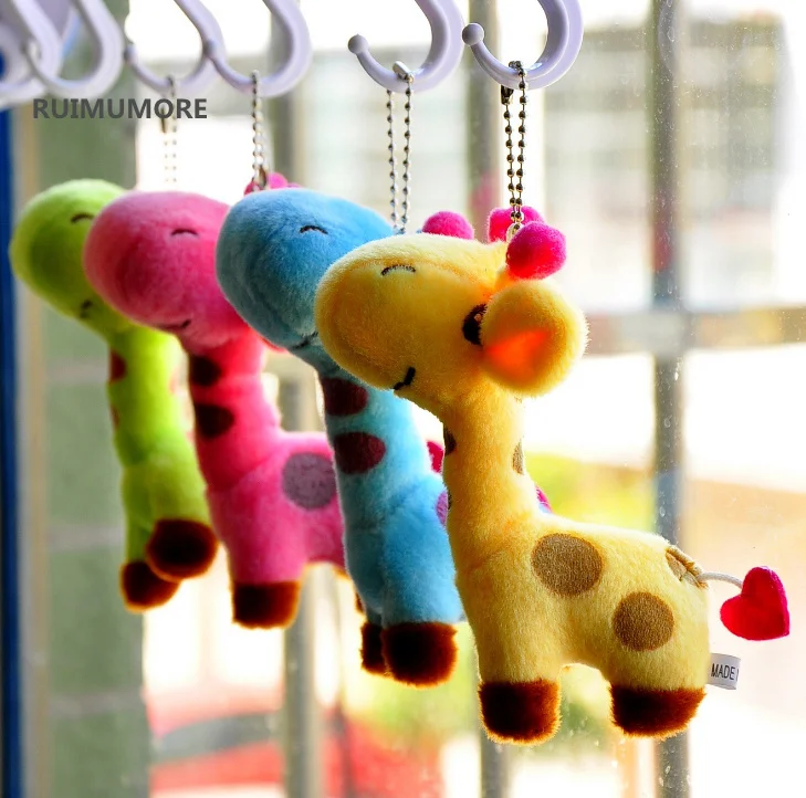 

Wedding Plush Giraffe , Cute 10CM Plush stuffed animal giraffe Toy DOLL , Wedding Gift Toys in 24pcs