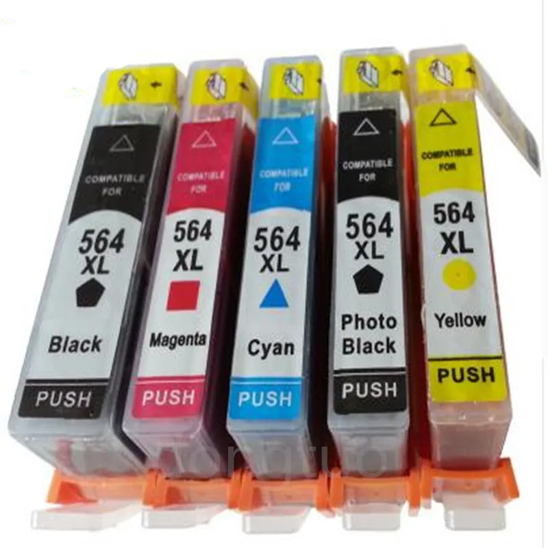 

Compatible for 564XL compatible ink cartridge Photosmart 5510 5511 5512 5514 5515 5520 5522 5525 Officejet 4610 4620 printer