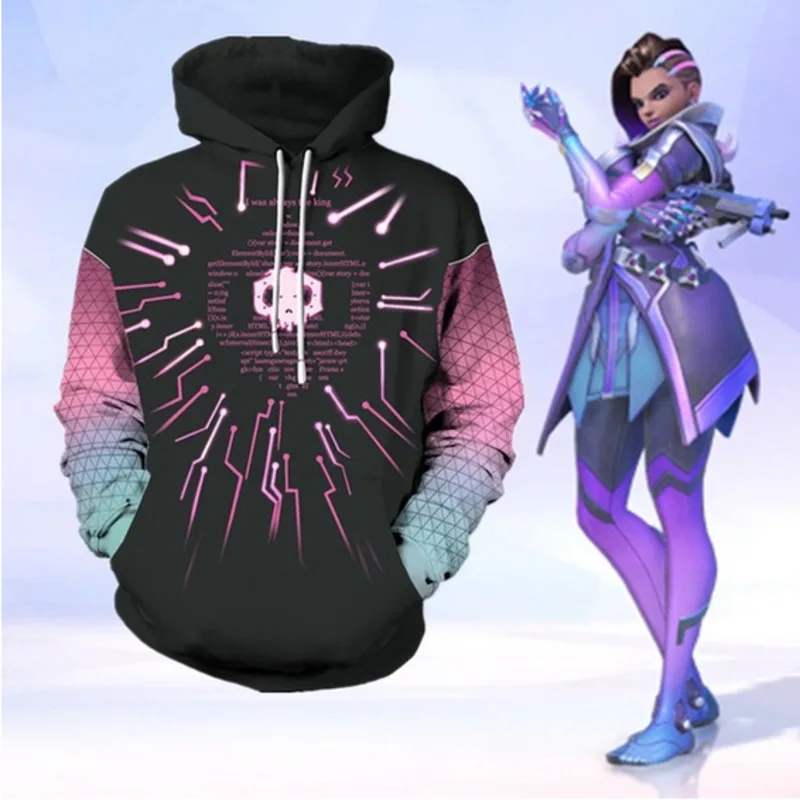 Толстовки для косплея OVERWATCH OW Новые пуловеры в стиле хип хоп мужчин и женщин