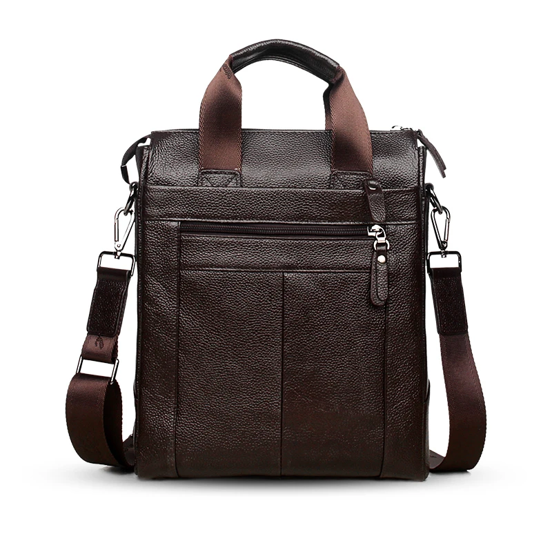 Сумка мессенджер Cheer Soul Мужская из натуральной кожи для ноутбука|fashion handbag|handbags