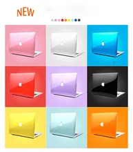 Laptop Case For Apple MacBook Air Pro Retina 13 15 11 12 for Macbook 13.3 15.4 Crystal Transparent Hard Case