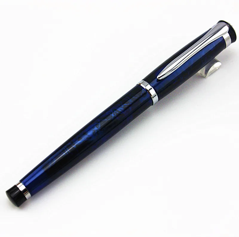BAOER Волшебная синяя деловая Студенческая каллиграфия Средний Перьевая ручка новинка