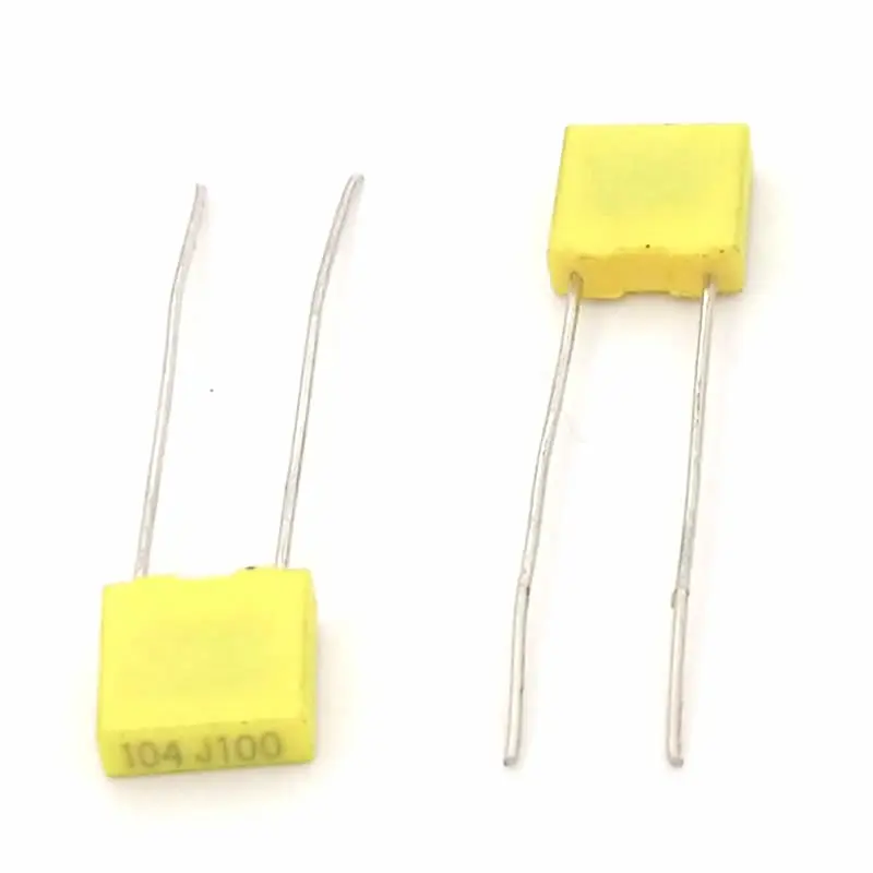20pcs 100V Correction capacitor corrective capacity Polyester film capacitor 1nF 2.2nF 4.7nF 10nF 22nF 47nF 100nF 220nF 470nF