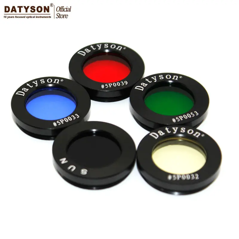 Filtros para Telescópios 1.25 Astro Astronômicos Lente Oculares Planetas Filtro Nebulosa M28x0.6 Rosca Métrica Fina 5 Cores Opcional 4 Cheap Telescópio e binóculos