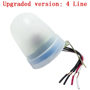 

4Line! Automatic Auto On Off Photocell street Light Switch DC AC 220V 50-60Hz 10A Photo Control Photoswitch Sensor Switch CM102