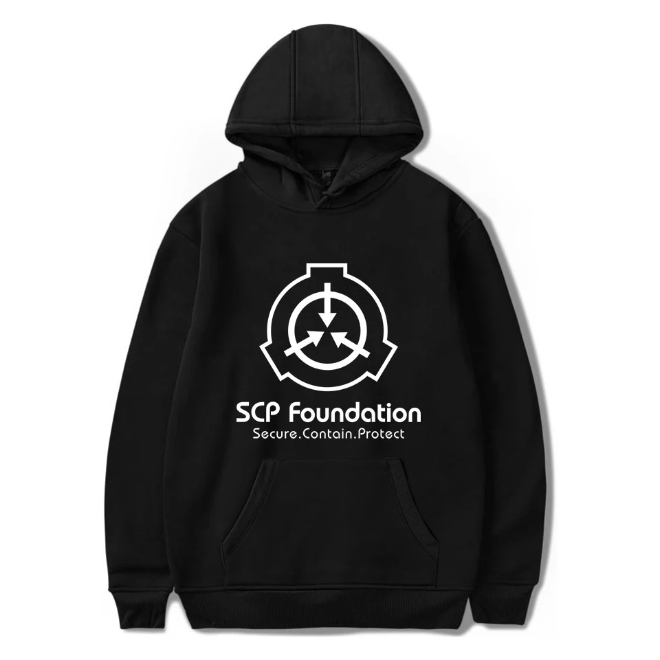 Новинка, корейская мода, Scp Foundation, толстовки для мужчин, Повседневный пуловер, уличная одежда, толстовка, Sudadera Hombre, мужская толстовка с капюшоном, мужские топы в стиле хип-хоп