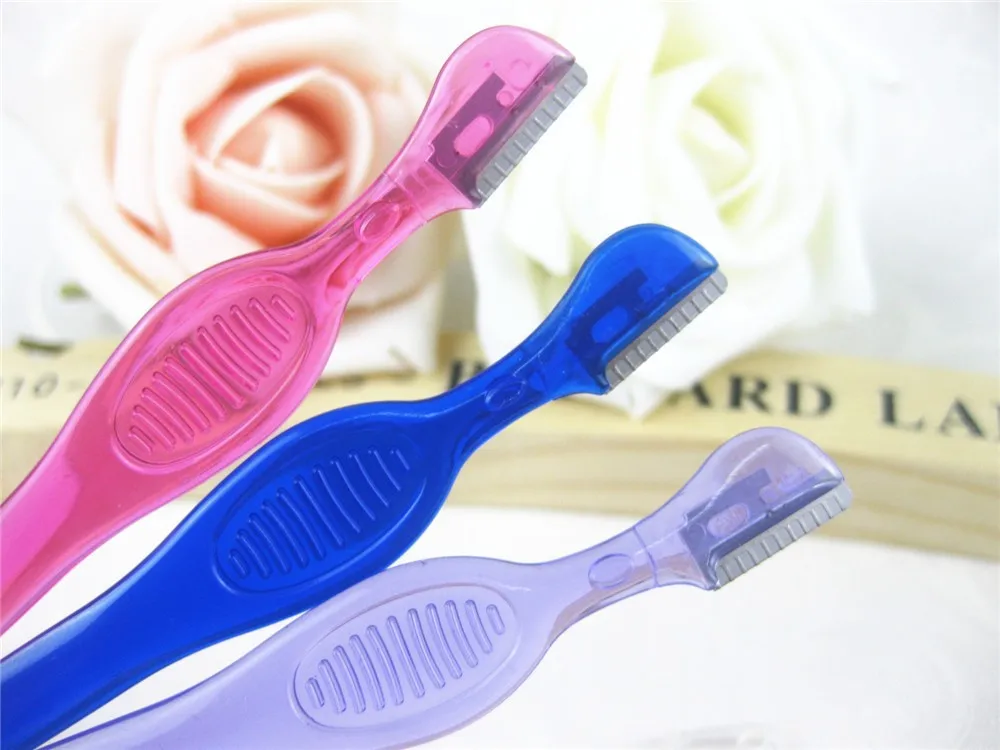 2 шт. уход за лицом мини триммер для бровей бритвенные лезвия для женщин инструменты для макияжа Антибактериальная пленка для защиты ножей