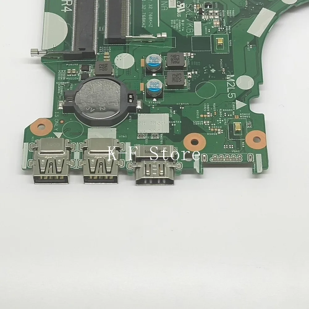  FOR DELL Vostro 3567 3568 Laptop Motherboard CN-0DKK57 0DKK57 DKK57 With i5-7200 CPU 15341-1 91N85 