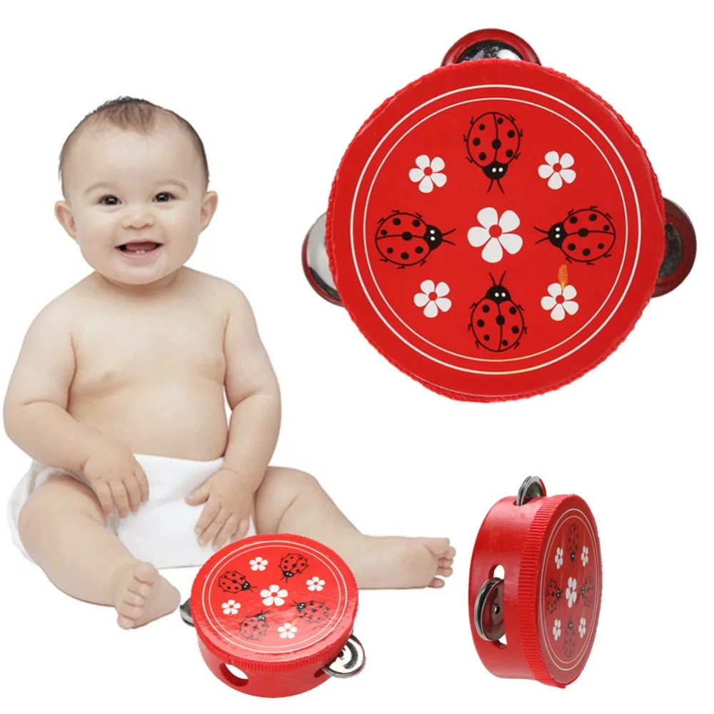 tambour bebe bois