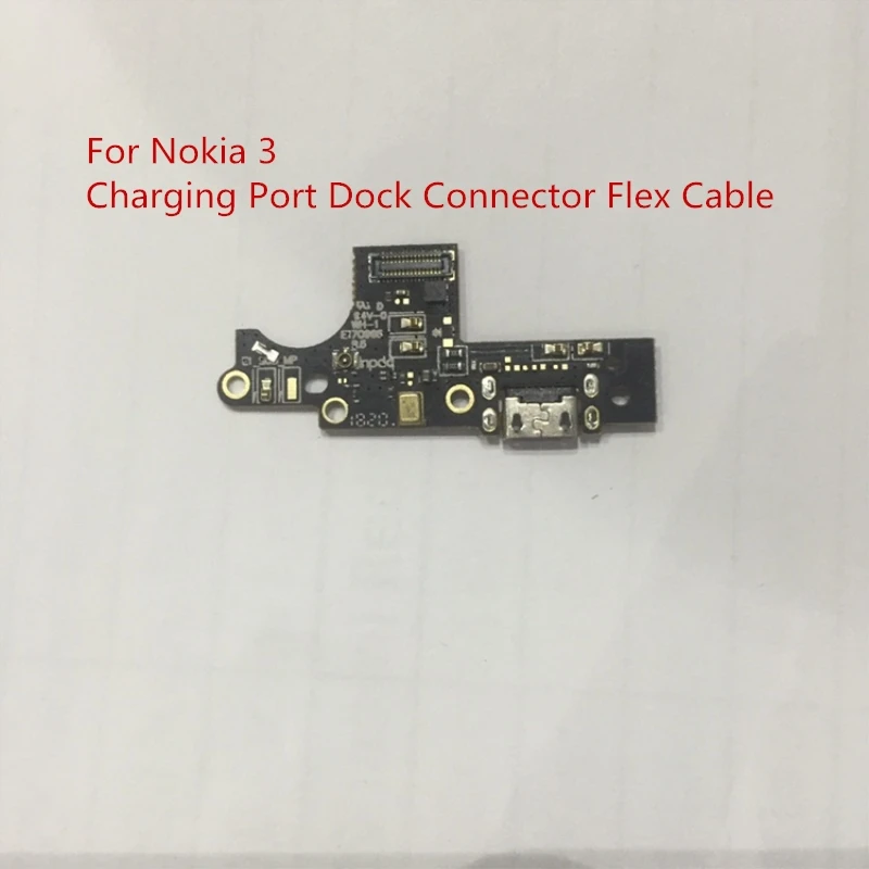 

For Nokia 3 / Nokia 6 Charging Port USB Plug Dock Connector Flex Cable For Nokia 6 Charger Board Module Replacement Spare Parts