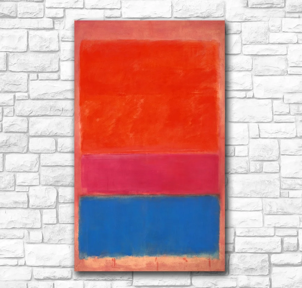 

Mark Rothko Painting Home Decor On Canvas Modern Wall Art Canvas picture Poster Canvas Painting