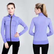 Женские спортивные куртки на молнии с капюшоном кофта для бега быстросохнущая спортивная фуфайка спортивная одежда топ chaquetas