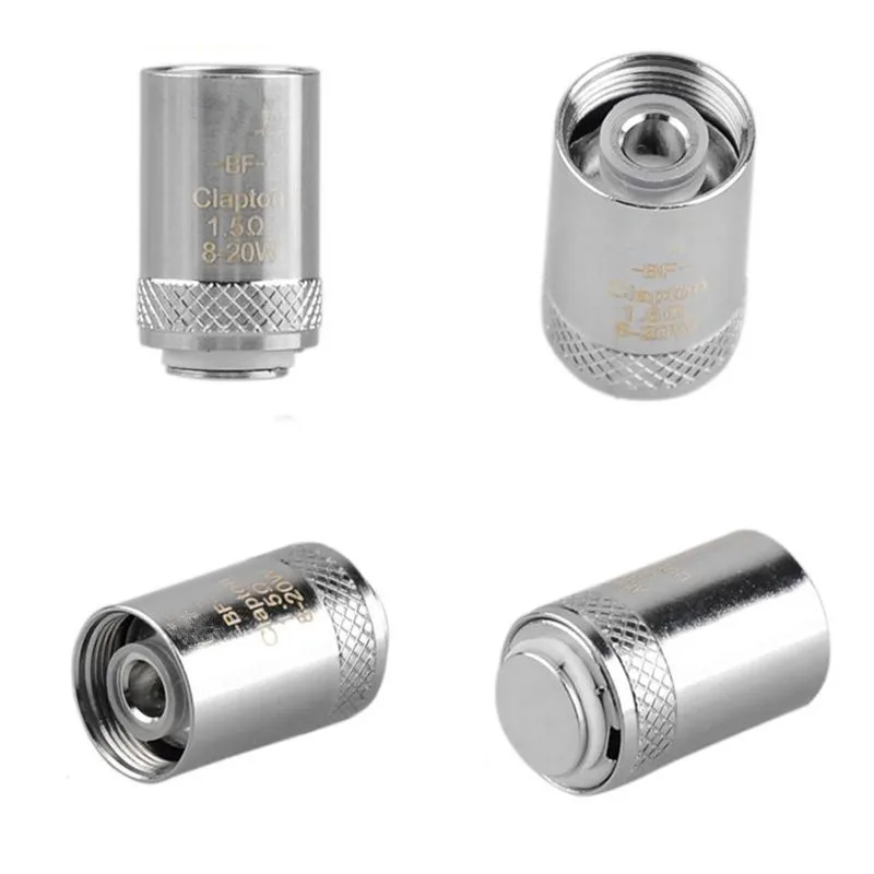 5 шт./лот катушка eGO AIO BF SS316 0.5ohm/1ohm/0.2ohm/0.6ohm для атомайзера/Pro/eGO AIO/Cuboid мини-катушка