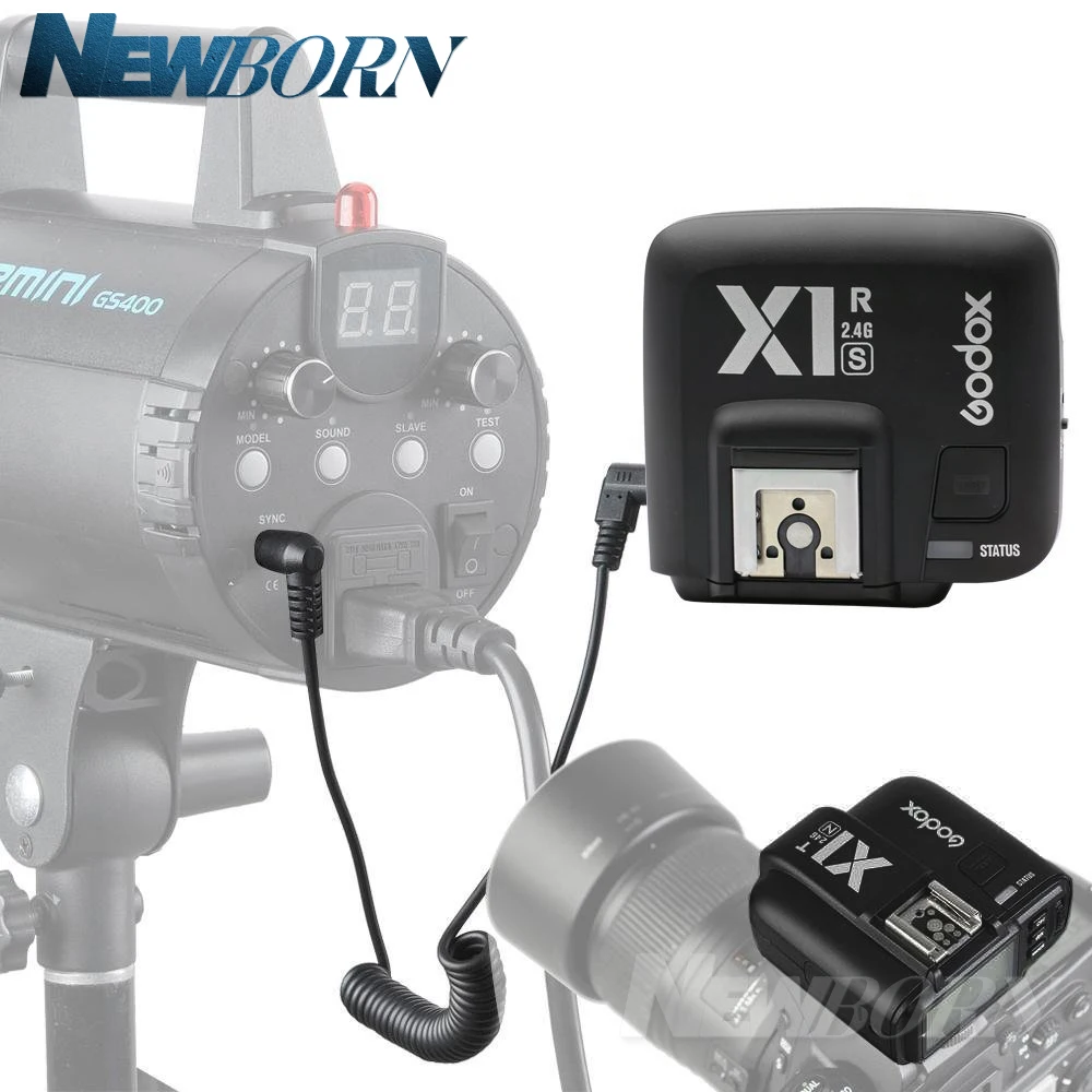 Godox X1S X1T S ЖК панель TTL 2 4G беспроводной передатчик Flash Trigger + x X1R приемник для Sony A58 A7RII