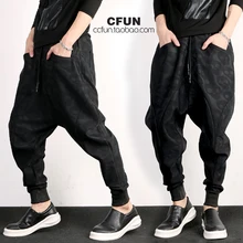 M-xxl Новинка Мужская одежда GD стилист волос модные мужские брюки больших размеров брюки плюс размер певица костюмы