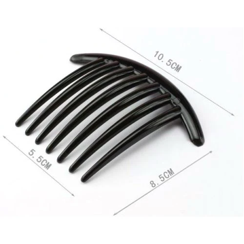 5pcs Women Ladies French Twist Hair Combs For Thick Hair 7 Teeth