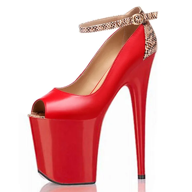 New high heel 17-18-20cm Roman style nightclub sexy model show dancing shoes