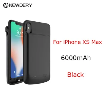 

New for 2018 Earpods Compatible Smart Battery Charger Case for iPhone X XS Max XR 10 mobile accessories External Charging Case