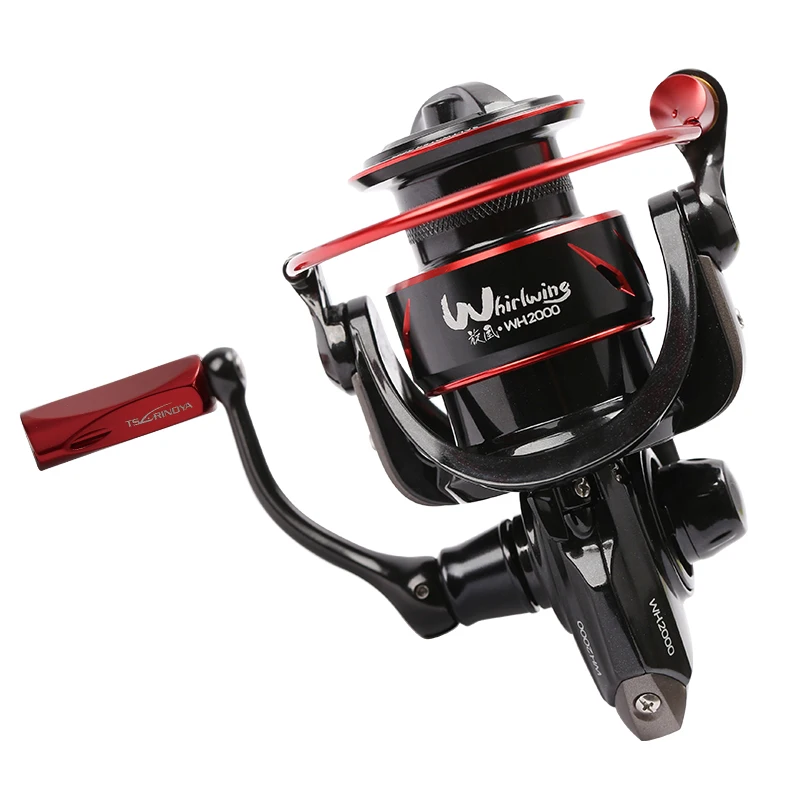 

TAURINOYA Fishing Reel WHIRLWING 800 1000 2000 3000 4000 5000 8+1 Bearing 5.2:1 Max Drag 4-11KG Spinning Reel For Saltwater