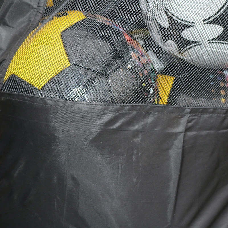 Портативный Футбол Футбольное тренировочное оборудование баскетбольный мяч для хранения игр открытый сетчатый мешок для мяча аксессуары переносная сеть рюкзак