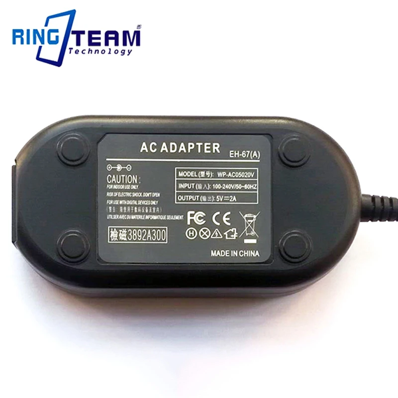 DC Acoplador Para Nikon EH-67//EH-67A//EN-EL23 Fuente de alimentación