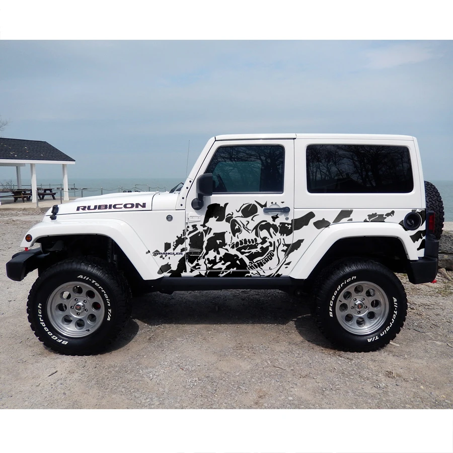 Introducir 44+ imagen jeep wrangler 2 door decals