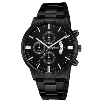 

Men's Stainless Steel Quartz Mechanical Watch Men Automatic Analog Date Wrist Watch Sport Watches Gifts 10.24