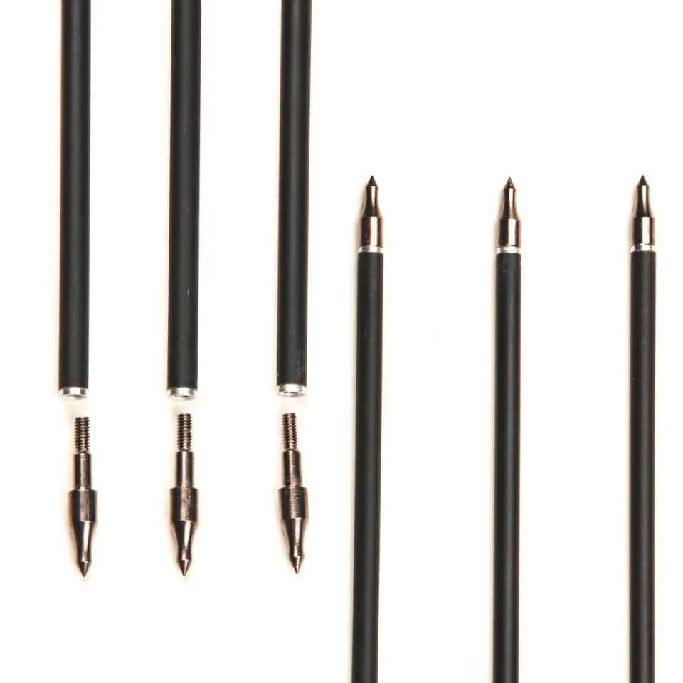 Billig 6 12 24 stücke 28 30 32 Zoll Mixed Carbon Pfeil Durchmesser 7,8mm Wirbelsäule 500 für Recurve Bogen Bogenschießen Jagd Schießen