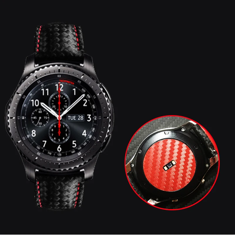 2-set-Tempered-Glass-with-Carbon-Fiber-Back-Screen-Protective-Film-Cover-For-Samsung-Gear-S3 (1)
