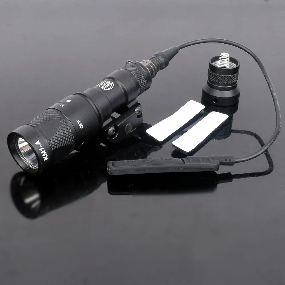 

SF Tactical M300V-IR Scout Light WeaponLight White And LED IR Flashlight Constant Momentary Output 20mm Rail